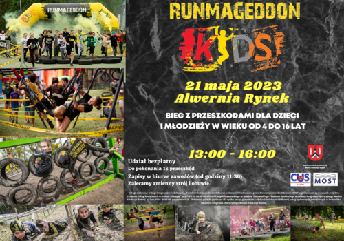 Zapraszamy na Runmageddon Kids do Alwerni