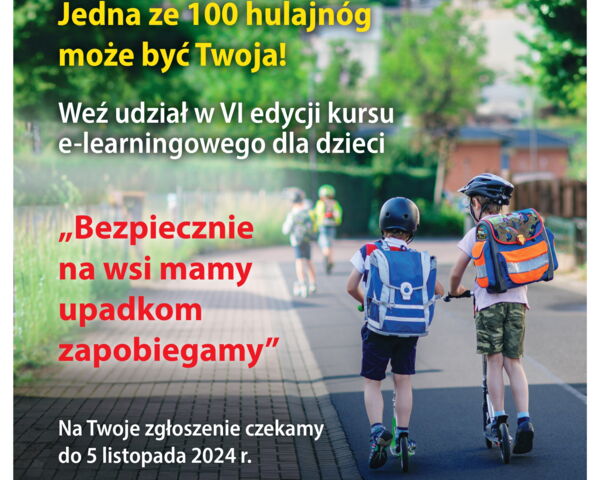 Jedna ze 100 hulajnóg może być Twoja!