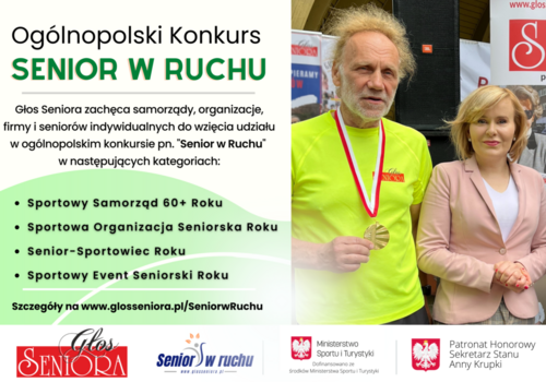 Weź udział w konkursie Senior w Ruchu!