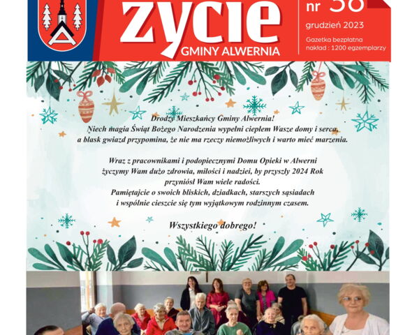 Zapraszamy do lektury świątecznego wydania "Życie Gminy Alwernia"