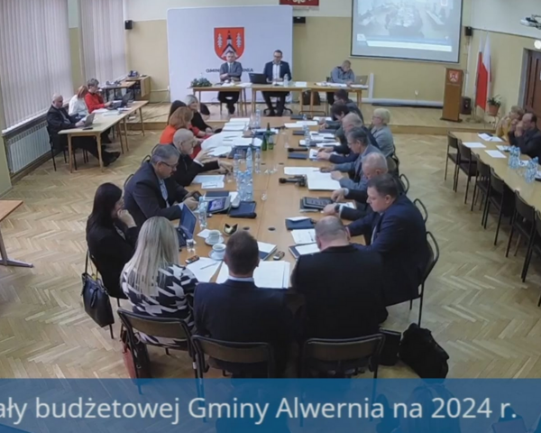 Budżet Gminy Alwernia na 2024 rok uchwalony