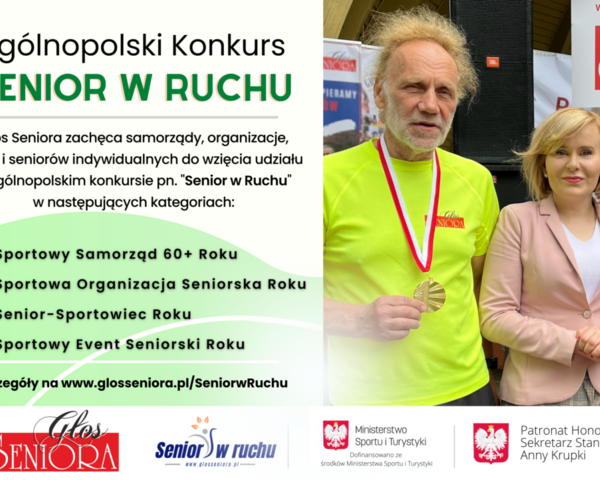 Weź udział w konkursie Senior w Ruchu!