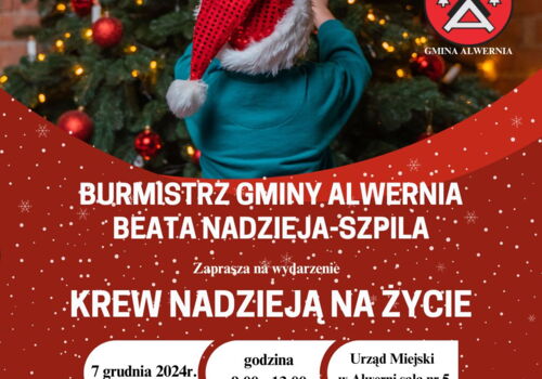 Zapraszamy na akcję "Krew nadzieją na życie"