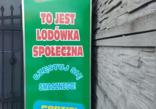 W Alwerni stanęła Lodówka Społeczna