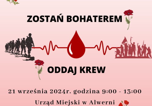 Zostań Bohaterem! Oddaj krew