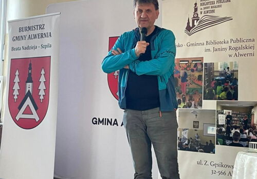 Słynny polarnik Marek Kamiński gościł w Alwerni