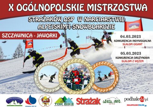 Trwają zapisy na X Ogólnopolskie Mistrzostwa Strażaków OSP w Narciarstwie Alpejskim i Snowboardzie 2023