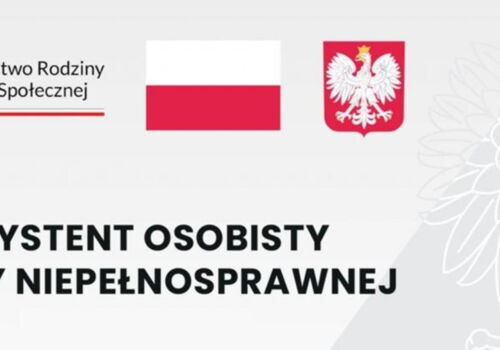 Bezpłatna pomoc: „Asystent osobisty osoby z niepełnosprawnością”.