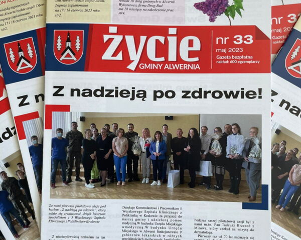 Już jest najnowszy numer "Życie Gminy Alwernia"