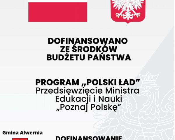 Uczniowie z Gminy Alwernia wezmą udział w projekcie "Poznaj Polskę"