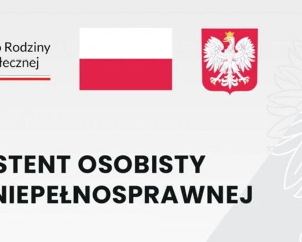 Bezpłatna pomoc: „Asystent osobisty osoby z niepełnosprawnością”.